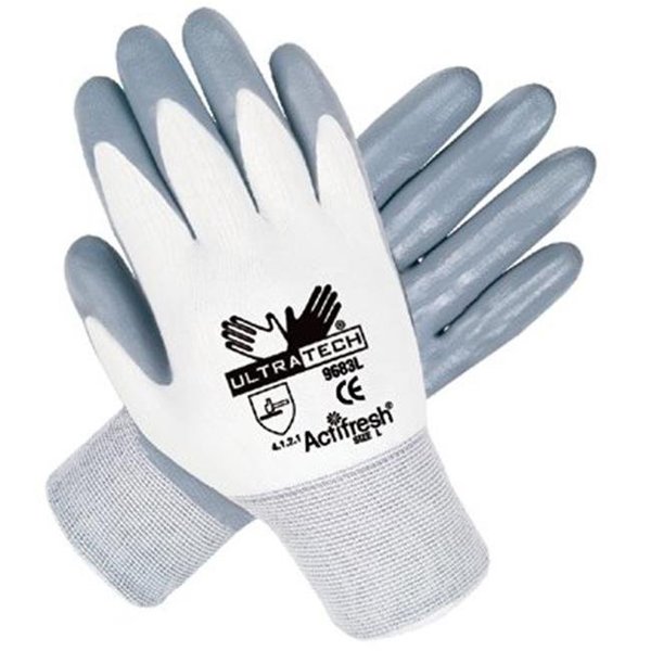 Mcr Safety MCR 127-9683M Ultra Tech Nitrile Coated Gloves Medium 127-9683M
